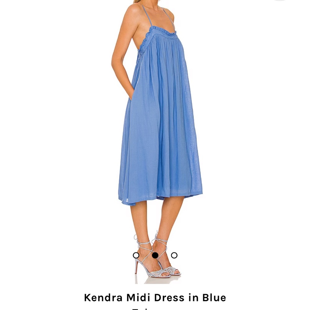 Tularosa Kendra Midi Dress in Blue
